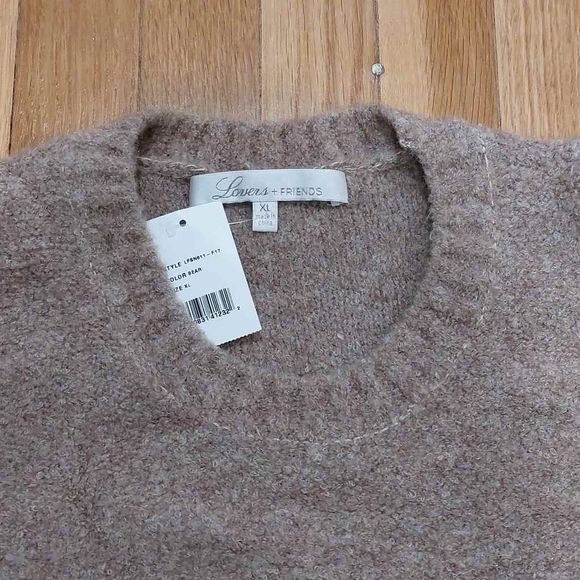 Lovers + Friends Phoenix Cold Shoulder Sweater Dress NWT Size XL - Picture 3 of 13